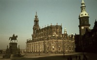 Дрезден - Дрезден до бомбардировки 13 февраля 1945г.   Кафедральный собор.