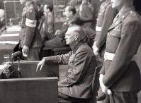 Нюрнберг - Допрос подсудимого В.Кейтеля на Нюрнбергском процессе
