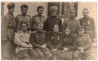 Солдаты и офицеры Советской армии - Армейское фото (1944г.) Венгрия