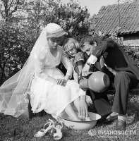 Ретро свадьба - Бракосочетание в СССР