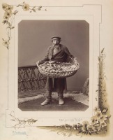Кишинёв - Еврей, разносчик бубликов, 1889