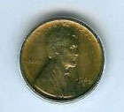 Старинные деньги (бумажные, монеты) - США уникальная монета: 1909 год, цент Линкольн
