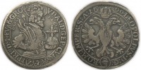 Старинные деньги (бумажные, монеты) - ШВЕЙЦАРИЯ, епископство Кур, гульден 1690 года