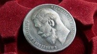 Старинные деньги (бумажные, монеты) - Серебрянный Рубль1915г. Николай II, Раритет