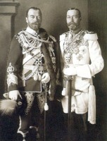 Ретро знаменитости - Английский король Георг V и Николай II