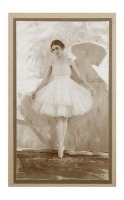 Ретро знаменитости - «Лиля Брик в балетном сценическом костюме в позиции «Релеве».