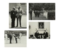 Ретро знаменитости - Подборка из четырех фотографий Генерального секретаря ЦК КПСС Л. И. Брежнева во время его визита в США в 1973 г.