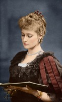 Ретро знаменитости - Принцесса Алиса Гессенская .1894 .