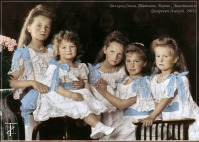Ретро знаменитости - Дети императора Николая Второго и императрицы Александры Фёдоровны.1906 год.