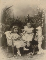 Ретро знаменитости - Великие княжны Ольга и Татьяна . 1898 год.
