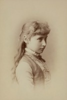Ретро знаменитости - Принцесса Виктория Алиса Елена Луиза Беатриса Гессен-Дармштадтская.1884.