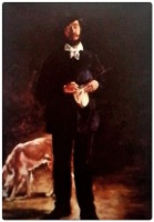 Ретро знаменитости - Портрет художника Жильбера-Марселена Дебутена. 1875