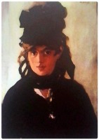 Ретро знаменитости - Портрет Берты Моризо . 1872