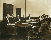Ретро знаменитости - Делегации Российской империи и Японии обсуждают договор о нейтралитете в Портсмуте, США, август (сентябрь) 1905