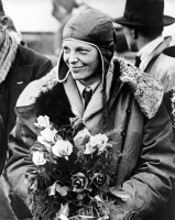 Ретро знаменитости - Американская летчица Амелия Мэри Эрхарт-первая в мире женщина совершившая одиночный перелет через Атлантику