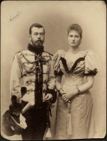 Ретро знаменитости - Цесаревич Николай Александрович и принцесса Алиса Гессенская. 1894.