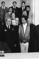 Ретро знаменитости - Леонид Брежнев и Муамар Каддафи