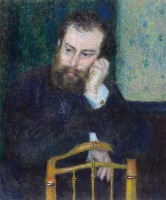 Ретро знаменитости - Портрет художника Альфреда Сислея. 1874