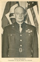 Ретро знаменитости - Генерал Эйзенхауэр командующий Союзной Армией