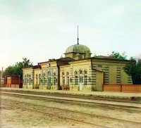Туркменистан - Станция Фараб недалеко от Чарджуя, 1911