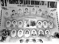 Туркменистан - Кушка. Школа № 31. Выпуск 1979 года.