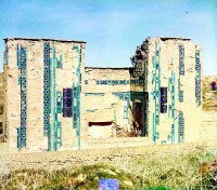 Узбекистан - Самарканд. Безымянный мавзолей в некрополе Шах-Зинде, 1911