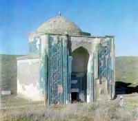 Узбекистан - Самарканд. Шах-Зинде. Мазар на горе, 1911