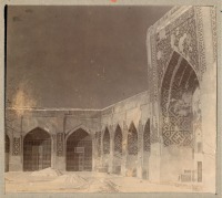 Узбекистан - Самарканд. Двор медресе Улук-Бек, 1907