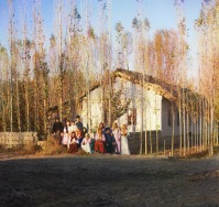 Узбекистан - Голодная степь. Переселенческий хутор в посёлке Надежденский, 1911