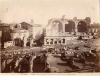 Рим - Basilica di Constantino coi nuovi scavi