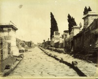 Неаполь - Pompei. Strada dei Sepolcri .