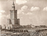 Варшава - Дворец культуры и науки имени И.В. Сталина.