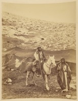 Израиль - Лагерь бедуинов в Иудейской пустыне, 1867-1870