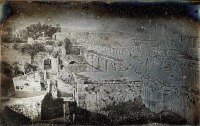 Израиль - Єрусалим.  Найперші фотографії зроблені француським фотографом- Джозефом- Філібертом Жиро де Пранге в 1844 р.