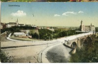 Люксембург - Общий вид города, 1910-1913