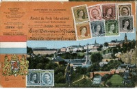 Люксембург - Общий вид Верхнего города, 1910-1913
