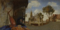 Нидерланды - Карел Фабрициус. Вид Дельфта, 1652