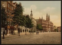 Нидерланды - Почтовое отделение в Амстердаме 1890-1900