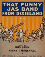 Пресса - Ноты. Джаз-бенд из Диксиленда, 1916