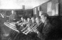 Авиация - Репетиция оркестра. 4 -й Московский авиатехникум. 1935-1939