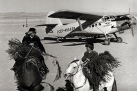 Авиация - Самолет Ан-2 доставил рабочим совхоза 