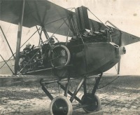 Авиация - Самолет Wright-Martin Model R и мотоцикл 