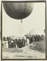 Авиация - Воздушные шары готовятся к полёту на Гордон-Беннет 1908