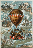 Авиация - Воздушный шар в честь коронации Наполеона, 1804