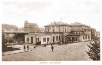 Бохум - Bahnhof-mit-hattingerstrasse-1916