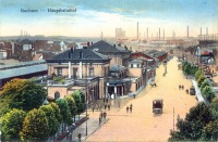 Бохум - Старый вокзал 1923 г.