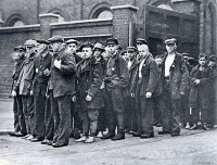 Бохум - Возточные рабочие привезенные в Бохум. 1942-1944 г.