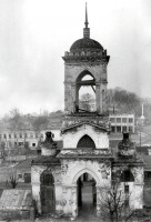 Мстера - Богоявленский монастырь. Восточный фасад колокольни.