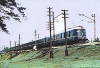 Железная дорога (поезда, паровозы, локомотивы, вагоны) - Дизель-поезд Москва-Ленинград
