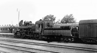 Железная дорога (поезда, паровозы, локомотивы, вагоны) - Паровоз серии Уу с почтовым поездом на ст.Саратов.1927г.